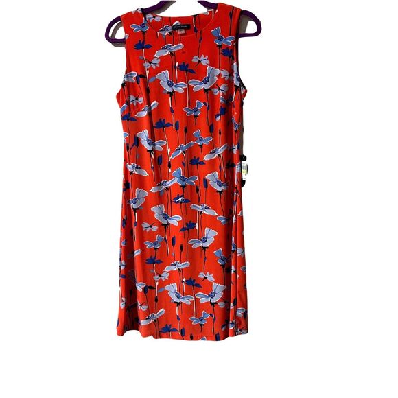Tommy Hilfiger Shift Dress Floral Women’s Size 4 Sleeveless Sundress NWT - Picture 2 of 7